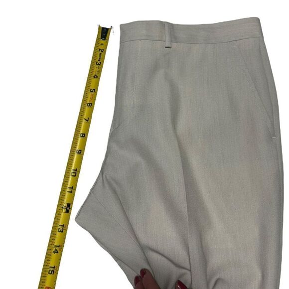 NWT JF J. Ferrar 34x30 Light Tan Dress Pants Slim Fit 360 Stretch Flat Front - Picture 7 of 9